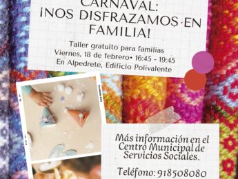 Imagen de la noticia Taller. Nos disfrazamos en familia