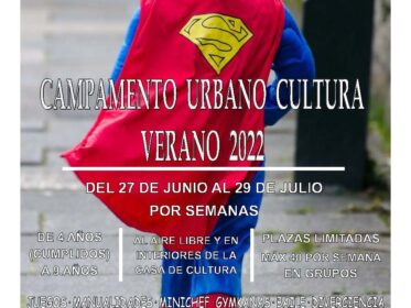 Campamento urbano de Cultura. Verano 2022 Imagen de la noticia Campamento urbano de Cultura. Verano 2022