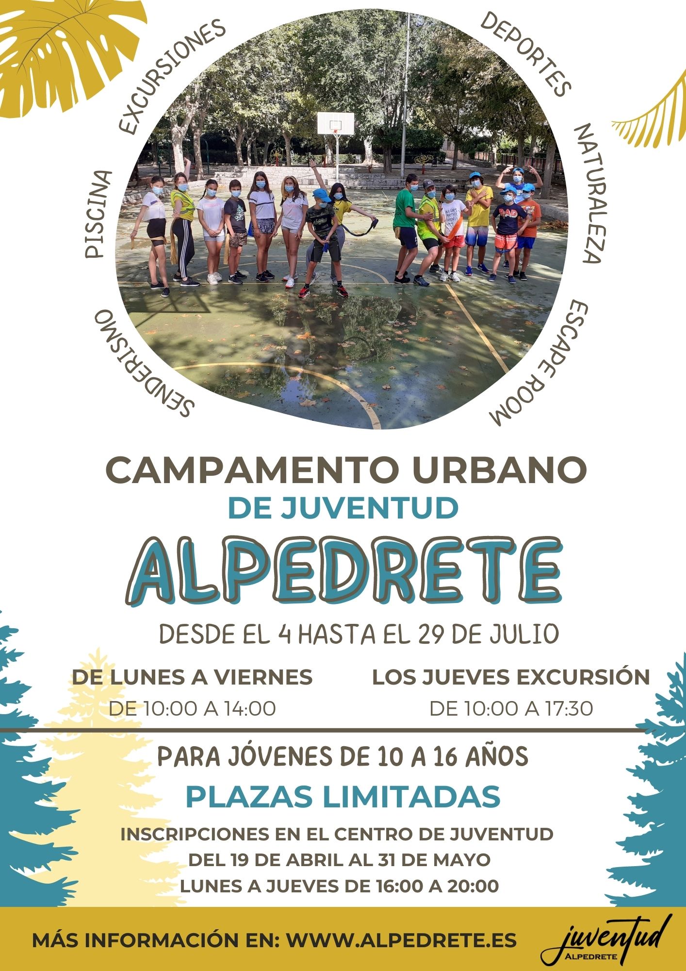 Imagen de la noticia Campamento urbano de Juventud