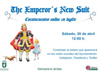 Imagen de la noticia Cuentacuentos online en inglés “The emperor´s new suit”