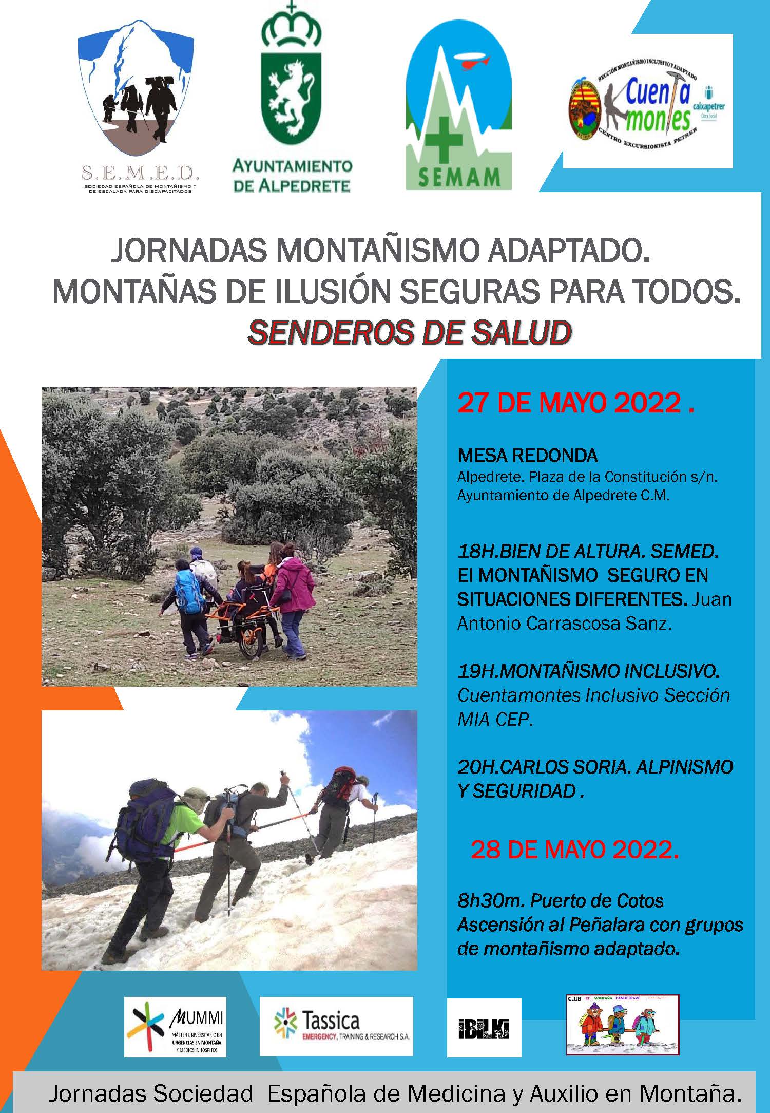 Imagen de la noticia Jornadas de montañismo adaptado