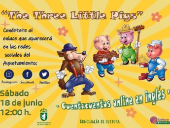 Imagen de la noticia Cuentacuentos online en inglés “The three little pigs”