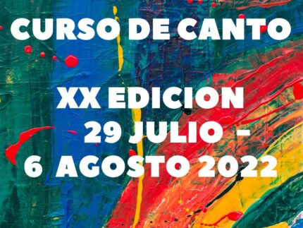 Imagen de la noticia Abierto el plazo de inscripción para Suon’acanto 2022, XX edición