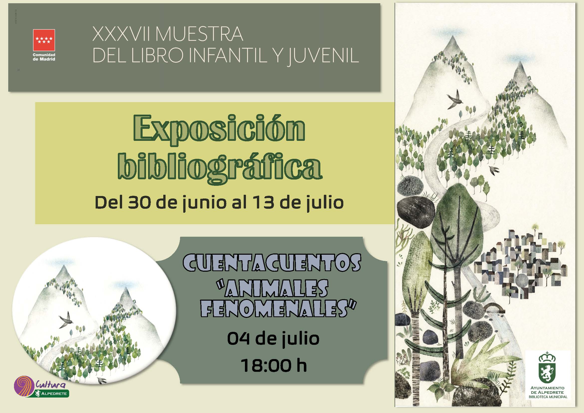 Imagen de la noticia XXXVII Muestra del Libro Infantil y Juvenil. Exposición bibliográfica y cuentacuentos