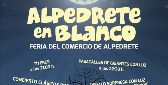 Alpedrete en Blanco: vuelve la feria del comercio local Imagen de la noticia Alpedrete en Blanco: vuelve la feria del comercio local