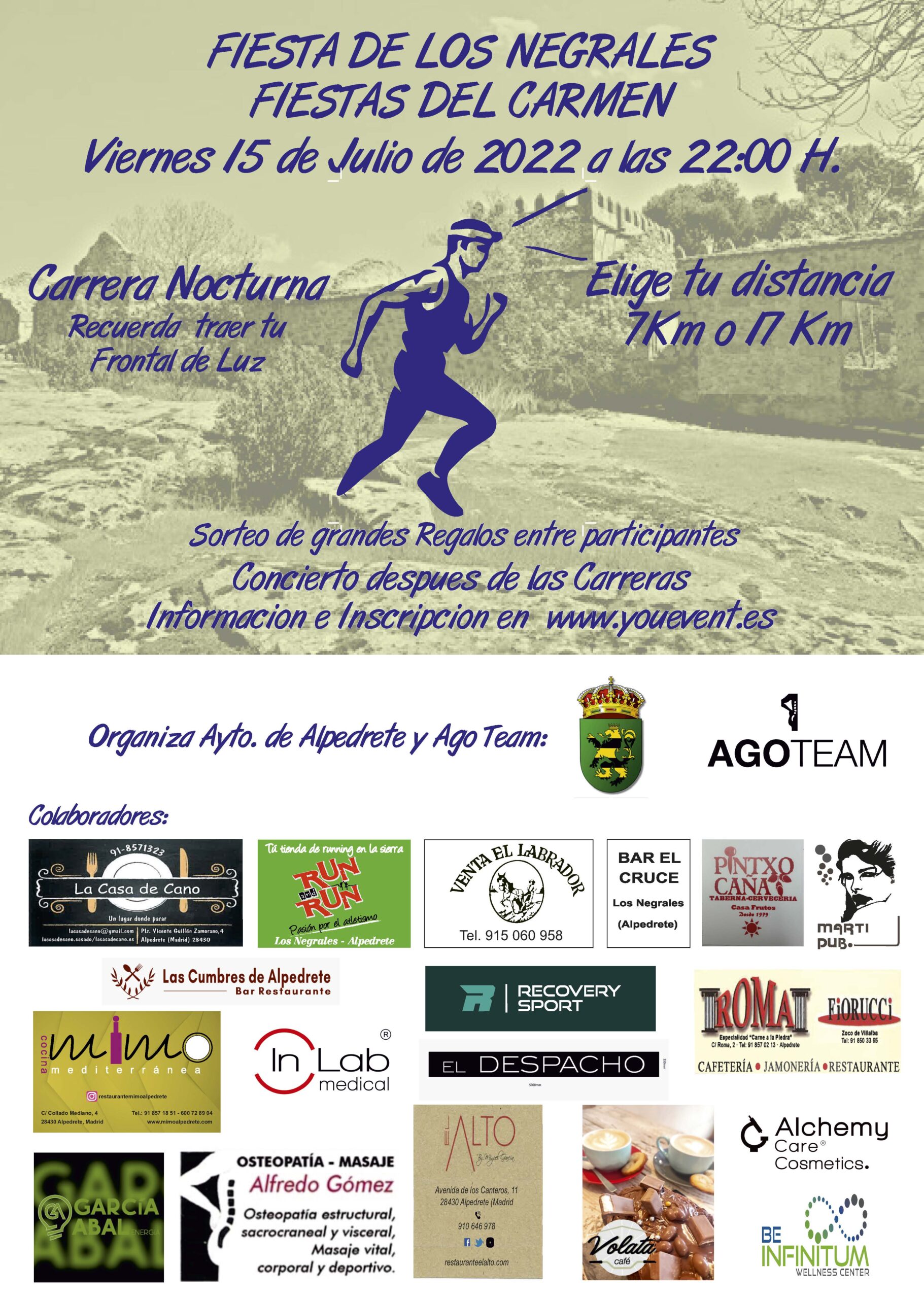 Imagen de la noticia II Carrera nocturna de trail-running Los Negrales