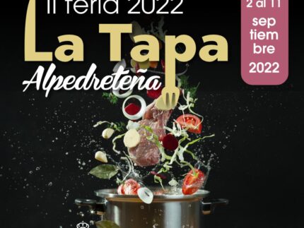Imagen de la noticia Inscribe tu comercio en la II Feria de la Tapa Alpedreteña 2022