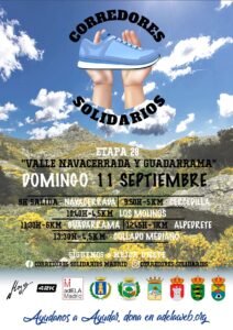 cartel etapa 28 Corredores Solidarios