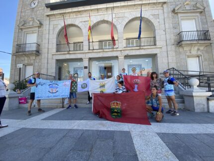 Imagen de la noticia Alpedrete recibe a los ‘Corredores solidarios’  en su recorrido por los 179 municipios de la Comunidad de Madrid para visibilizar la ELA