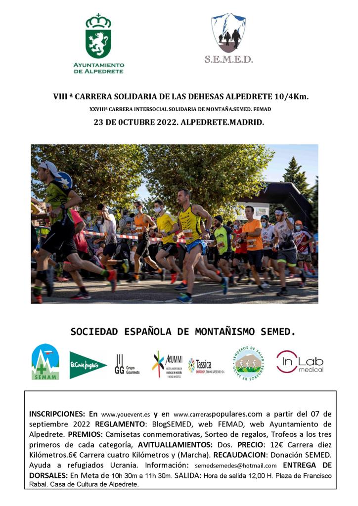 Imagen de la noticia VIII Carrera solidaria de las Dehesas