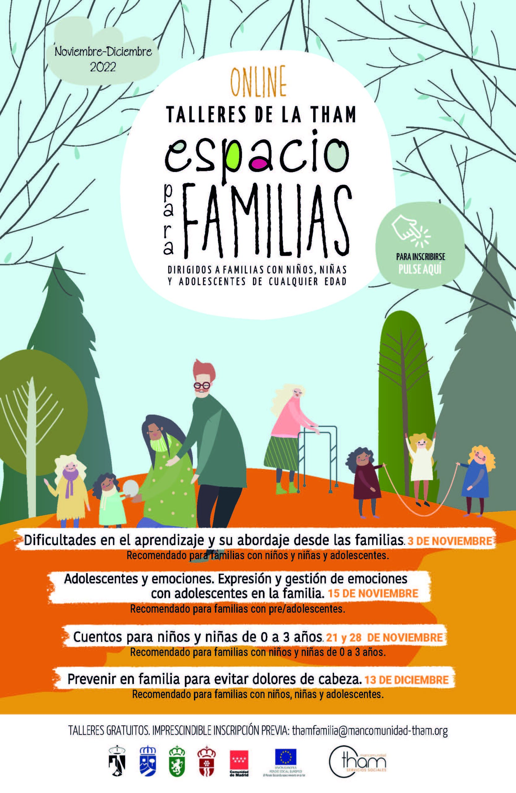 Imagen de la noticia “Espacio para familias” en otoño