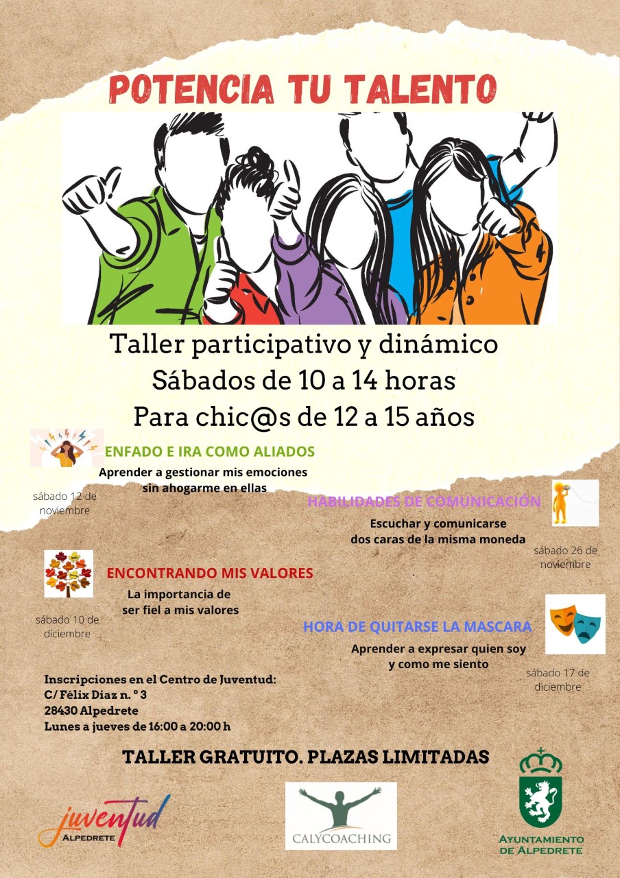 Imagen de la noticia Potencia tu talento: taller participativo y dinámico