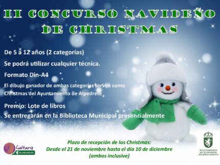 Imagen de la noticia La biblioteca municipal convoca el II Concurso navideño de christmas