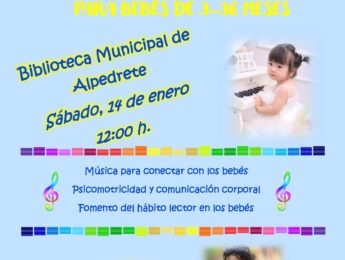 Imagen de la noticia Taller de música y lenguaje en familia para bebés de 3 a 36 meses