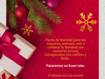 Imagen de la noticia Fiesta de Navidad para los mayores