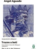 Imagen de la noticia “Trazos a boli”. Exposición de Ángel Aguado