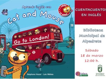 Imagen de la noticia Cuentacuentos en inglés “Cat and Mouse. Go to London!”