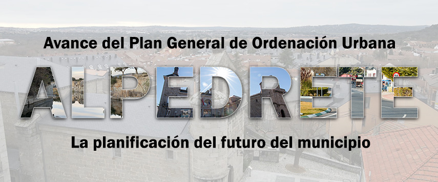 Imagen de la noticia Alpedrete presenta su primer Avance del Plan General de Ordenación Urbana