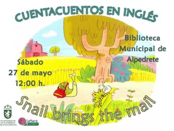 Imagen de la noticia Cuentacuentos en inglés “Snail brings the mail”