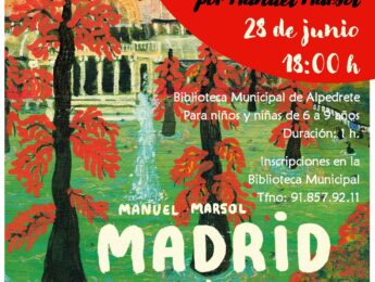 Imagen de la noticia “Mi ciudad, Madrid”. Exposición y taller infantil por Manuel Marsol