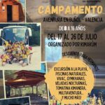 Imagen de la noticia Campamento de verano en Buñol (Valencia) del 17 al 26 de julio