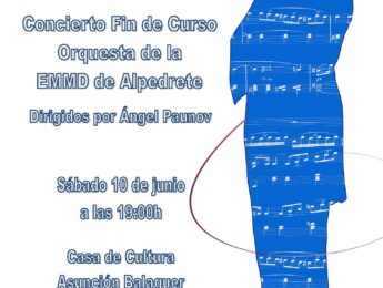 Imagen de la noticia Concierto fin de curso Orquesta EMMD de Alpedrete