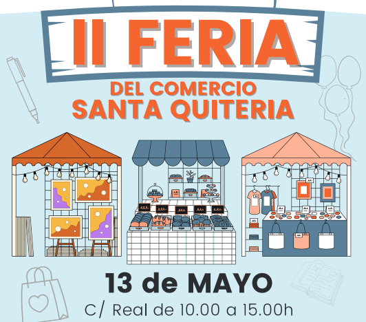 Imagen de la noticia Llega la II Feria del Comercio Santa Quiteria en Alpedrete