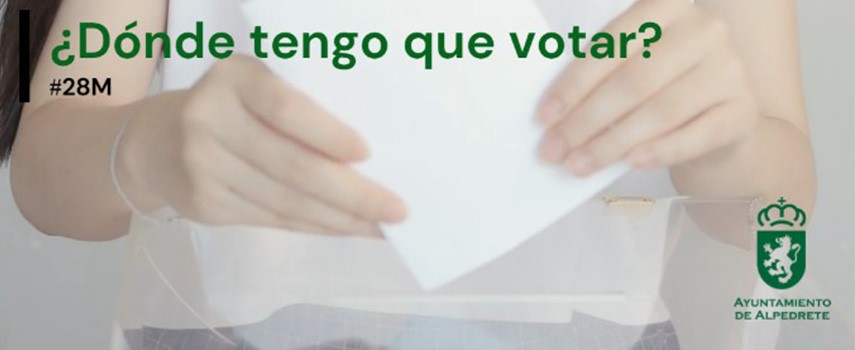 Imagen de la noticia ¿Dónde tengo que votar? elecciones locales y autonómicas del 28 de mayo