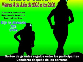 Imagen de la noticia III Carrera nocturna de trail-running Los Negrales