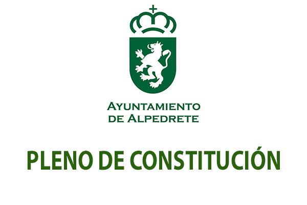 Imagen de la noticia Pleno de constitución de la nueva corporación municipal