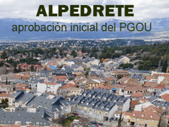 Imagen de la noticia El Plan General de Ordenación Urbana de Alpedrete, aprobado en su fase inicial