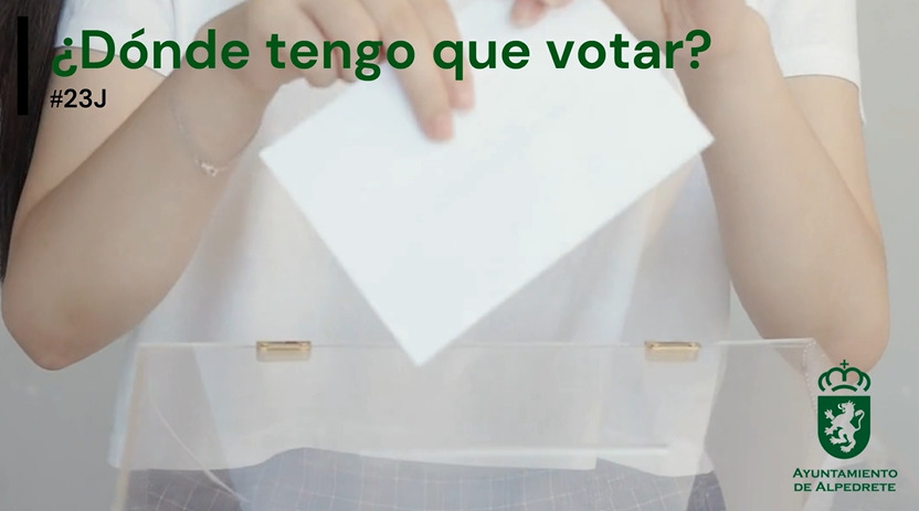 Imagen de la noticia ¿Dónde tengo que votar? elecciones generales 23-J