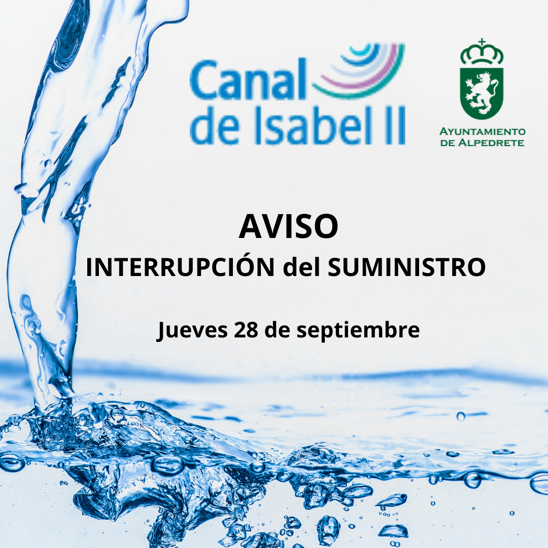 Imagen de la noticia Cortes temporales de suministro de agua por trabajos de mejora