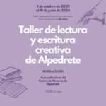 Imagen de la noticia Taller para mayores: “Lectura y escritura creativa”