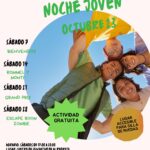 Imagen de la noticia Actividades de la Noche Joven para el mes de octubre