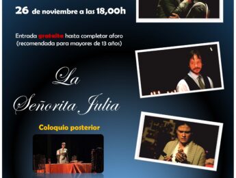 Imagen de la noticia Teatro: “La señorita Julia”