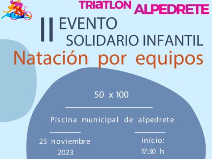 Imagen de la noticia II Evento solidario infantil de natación por equipos