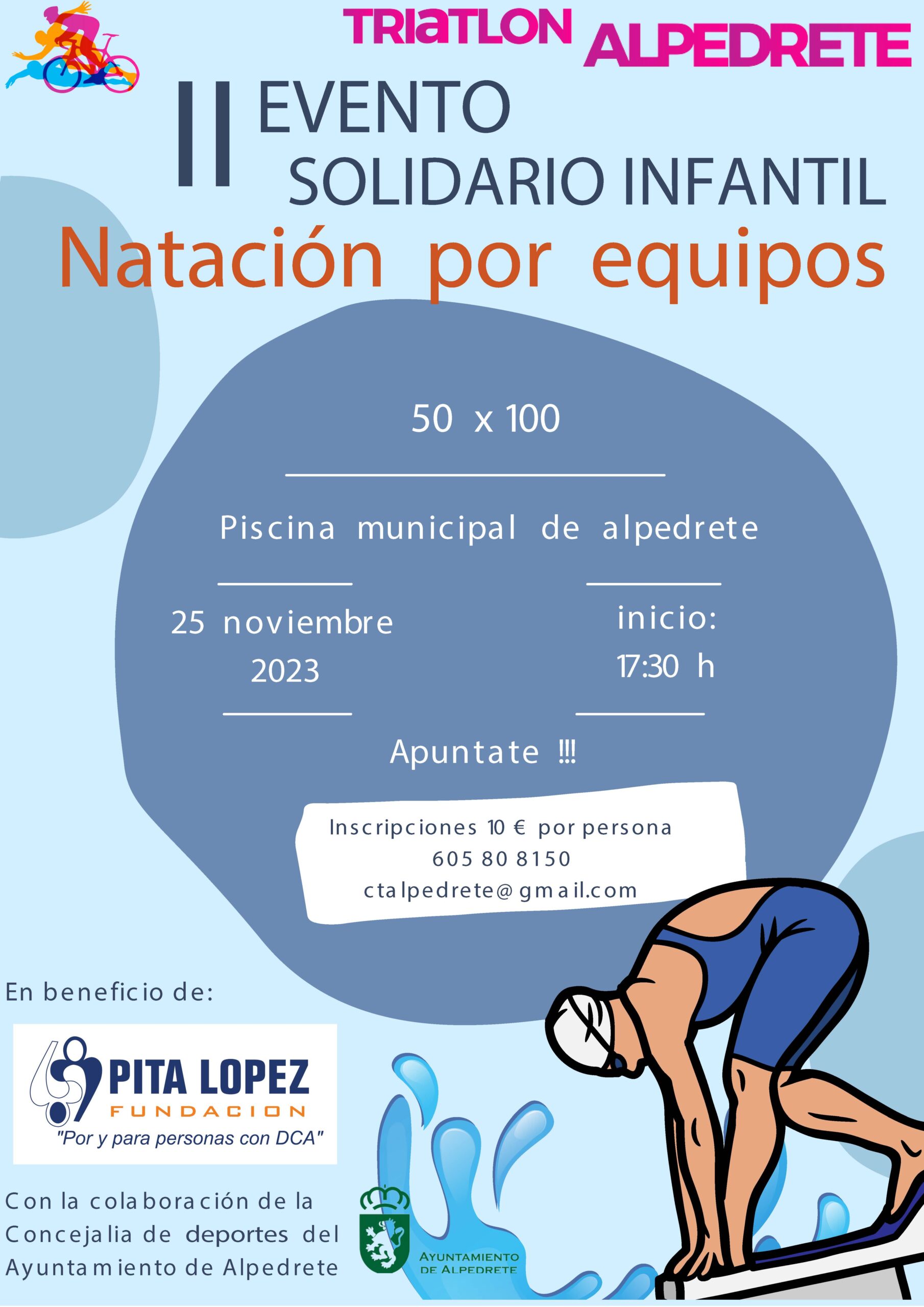 Imagen de la noticia II Evento solidario infantil de natación por equipos