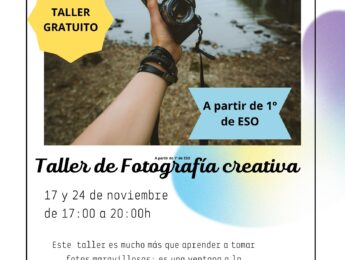 Imagen de la noticia Taller de fotografía creativa para jóvenes