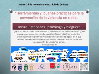 Imagen de la noticia Herramientas y buenas prácticas para la prevención de la violencia en redes