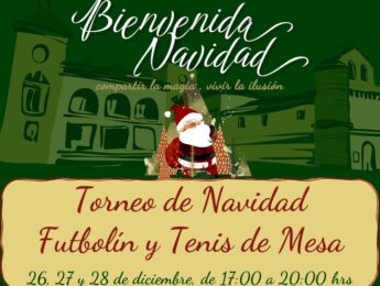 Imagen de la noticia Torneo de Navidad de tenis de mesa y futbolín