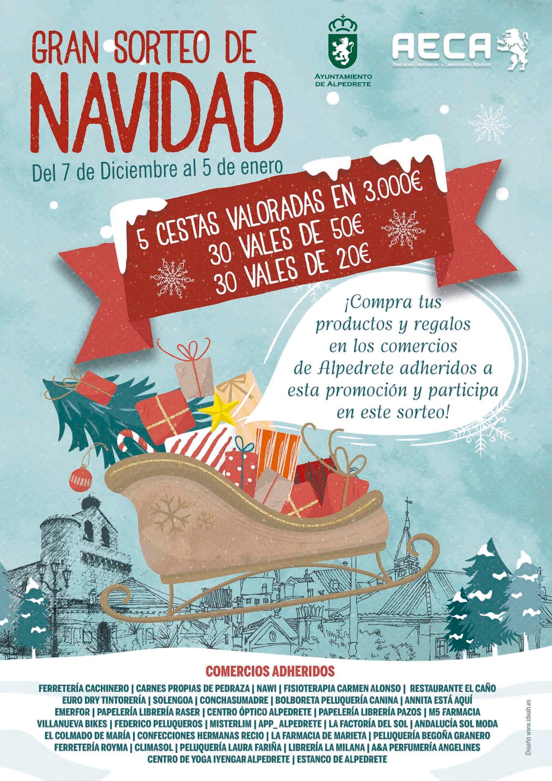 Imagen de la noticia Comprar en el pequeño comercio esta Navidad, tiene premio