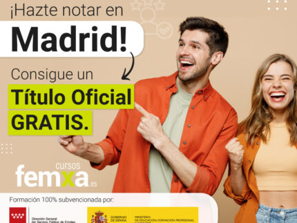 Imagen de la noticia Títulos oficiales para personas desempleadas de la Comunidad de Madrid