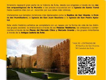 Imagen de la noticia Salida cultural para mayores: Ávila