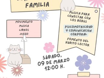 Imagen de la noticia Taller de música y lenguaje en familia para bebés de 3 a 36 meses