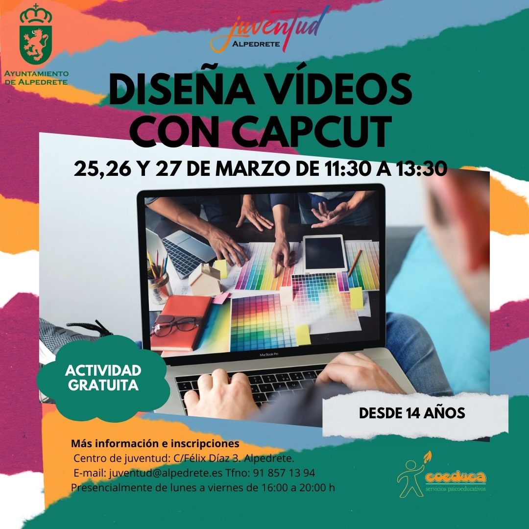 Imagen de la noticia Taller para jóvenes: diseña vídeos con CupCut