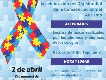 Imagen de la noticia I Edición de AlpedreTEA. Día Mundial de concienciación sobre el Autismo