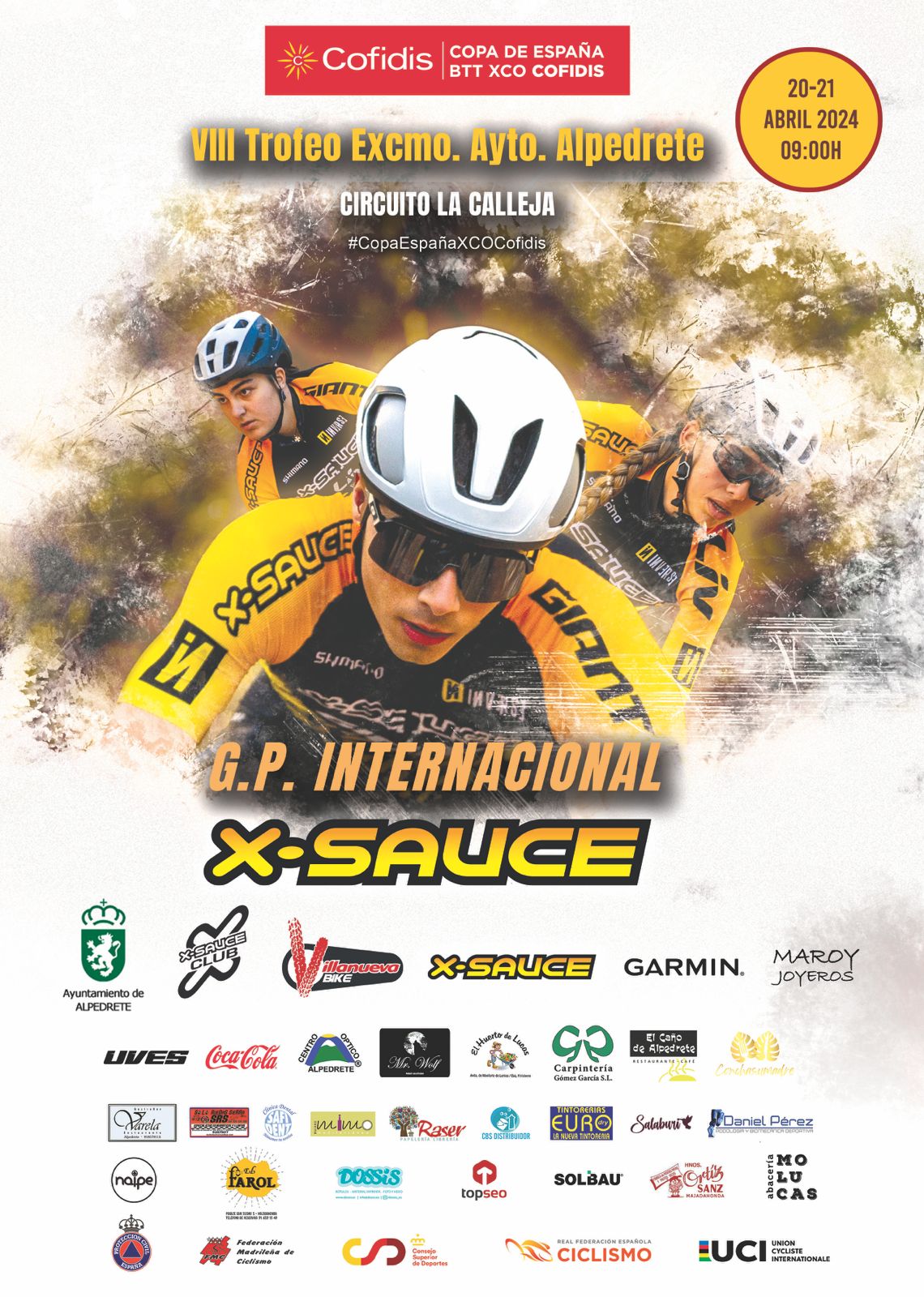 Imagen de la noticia Alpedrete acoge una nueva edición del Gran Premio Internacional X-Sauce de bicicleta de montaña