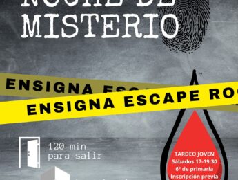 Imagen de la noticia Tardeo Joven: escape room, una noche de misterio