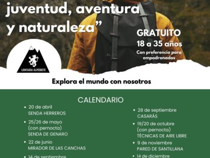 Imagen de la noticia Presentamos “Liontaria”: aventura y naturaleza para nuestros jóvenes